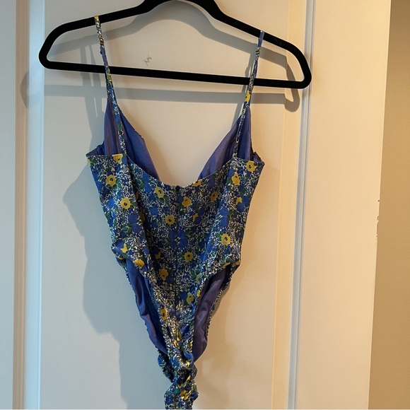 Heavy Manners Forget Me Not Silk Bodysuit - Picture 6 of 9